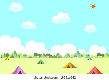 campsite