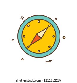 Campus  north the icon vector design