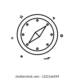 Campus  north the icon vector design