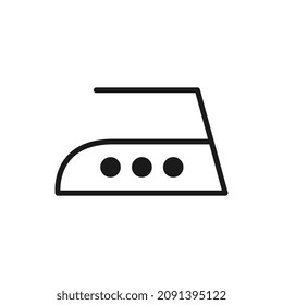 Can be ironed high heat laundry icon