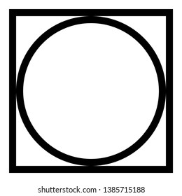Can be spinning squeezed dry in the washing machine Clothes care symbols Washing concept Laundry sign icon black color vector illustration flat style simple image