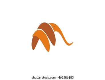 can be a unique logo mascot, animal icon elephant