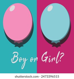 Can be use for gender reveal item likes sticker, decoration, invitation card, etc.