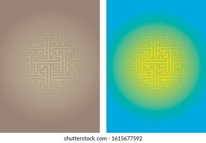 Can be used as background in traditional Korean culture