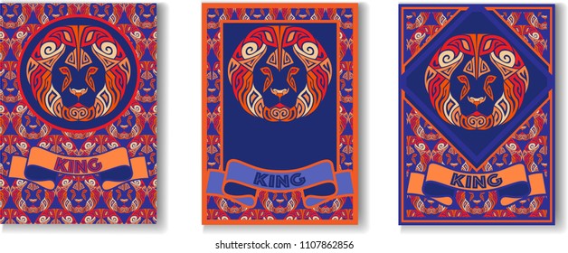 can be used for brand printing and design of other products. additional material can be found in the set of Lion