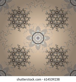 Can be used for brochures invitations, persian motif. Islamic colored mandala round ornament on colorful background. Vector architectural muslim texture design.
