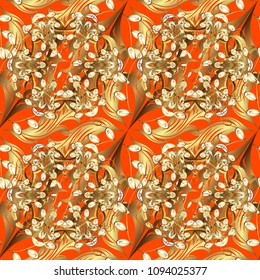 Can be used for cards, invitations, save the date cards and many more. On brown, black and beige colors. Raster illustration. Raster abstract pattern page for antistress.
