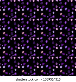 Can be used for cards, invitations, save the date cards and many more. On black, violet and purple colors. Vector illustration. Vector abstract pattern page for antistress.