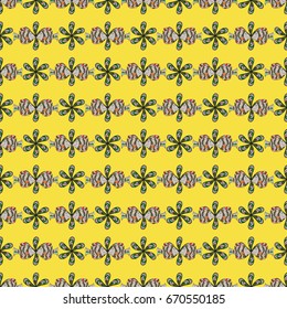 Can be used for cards, invitations, save the date cards and many more. Vector cute watercolor seamless flower pattern. Big set of watercolor floral elements.