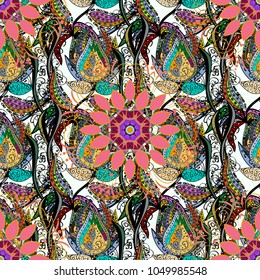 Can be used as greeting or wedding background. Vector seamless pattern with black, neutral and yellow tulip flowers. Spring tender design for natural cosmetics, perfume, florist shop.