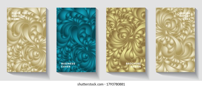 It can be used for invitation, card, cover book, catalog. Size A4. Vector illustration, eps10 Simple and elegant ethnic line style