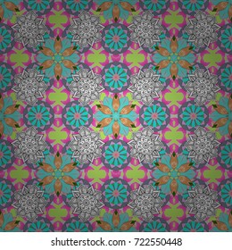 It can be used on mug prints, baby apparels, wallpaper, wrapping boxes etc. Vector. Elegant, bright and seamless neutral, white and blue flower pattern design.