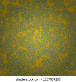 It can be used on wallpaper, wrapping boxes, mug prints, baby apparels etc. Doodles pattern. Neutral, yellow and green on colors. Vector sketch. Seamless pattern Nice fabric pattern. Cute background.