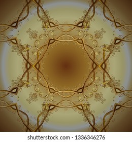 It can be used on wallpaper, mug prints, baby apparels, wrapping boxes etc. Seamless Beautiful fabric pattern. Doodles cute pattern. Vector - stock. Nice background. Beige and brown on colors.