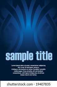 Can be used as a poster or an invitation card. Just place your own texts and titles.