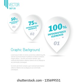 Can be used for presentations, web design, infographics, number options.