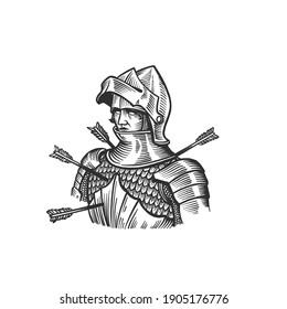 Can be used as a sketch of a tattoo.