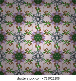 Can be used for textile, greeting card, coloring book, phone case print. Vector Henna tattoo style. Ethnic Mandala ornament. Indian floral paisley medallion pattern.