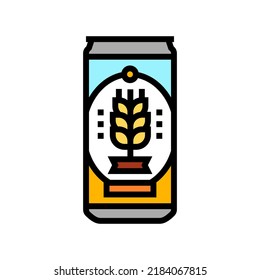 can beer drink color icon vector. can beer drink sign. isolated symbol illustration