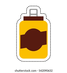 can beverage isolated icon vector illustration design