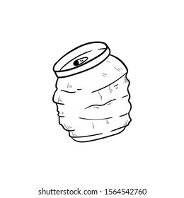 can broken doodle icon vector hand drawing 