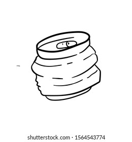 can broken doodle icon vector hand drawing 