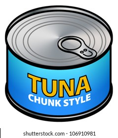 A can of chunk style tuna.