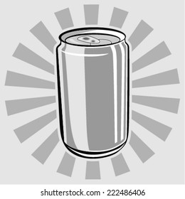 Can of cola vector 