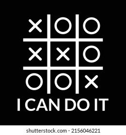 I can do it t shirt design, black background