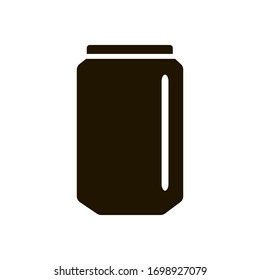 Un icono de la bebida en un estilo moderno y plano aislado. Ilustración, pasos 10.