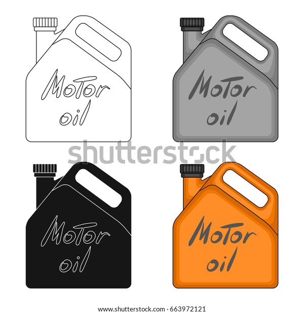 Can of engine oil.Car single icon in\
cartoon style vector symbol stock illustration\
web.