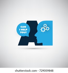 Can I Help You? - AI, Digital Voice Assistant Service, Internet of Things, Networks, Deep Learning, Future Technology Concept Design
