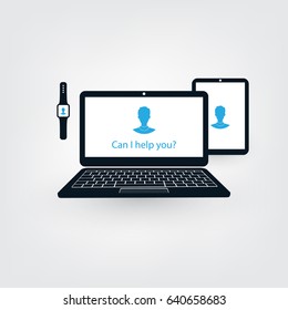 Can I Help You? - AI, Voice Assistant Concept Design, Speech Driven User Interface on All Devices