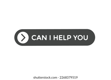 kann ich Ihnen helfen, Taste vectors.sign Label Sprache Blase kann ich Ihnen helfen
