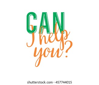 can i help you text icon typography typographic creative writing text image 4