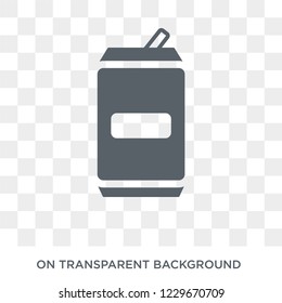Can icon. Can design concept from Camping collection. Simple element vector illustration on transparent background.