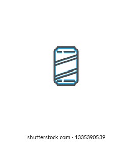 Can icon design. Gastronomy icon vector illustration design