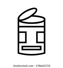 can icon or logo isolated sign symbol vector illustration - high quality black style vector icons
