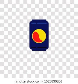 can icon sign and symbol. can color icon for website design and mobile app development. Simple Element from gastronomy set collection for mobile concept and web apps icon.