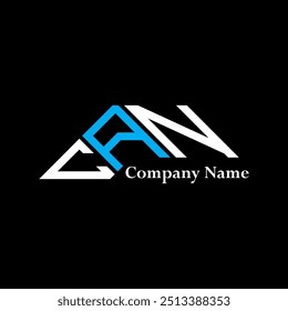 Diseño del logotipo de CAN, logotipo simple y moderno de CAN. Diseño de alfabeto lujoso CAN  