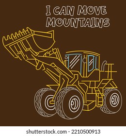 I CAN MOVE MOUNTAINS VECTOR