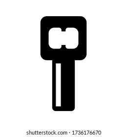 can opener icon or logo isolated sign symbol vector illustration - high quality black style vector icons
