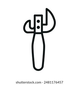Icono de abrelatas Plantillas de diseño de Vector simples y modernas