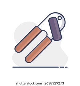 Can opener vector icon. Kitchen appliances. Graph symbol for cooking web site design, logo, app, UI