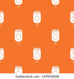 Can pattern vector orange for any web design best