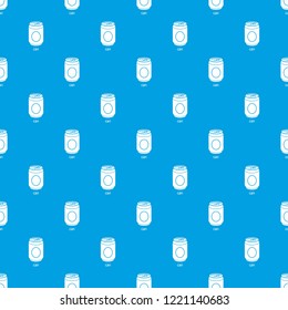 Can pattern vector seamless blue repeat for any use