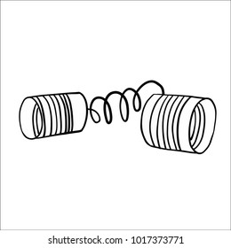 can phone doodle clipart