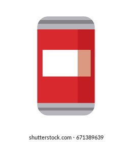 can of soda beverage cold refreshment