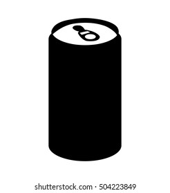 can soda drink isolated icon vector illustration design