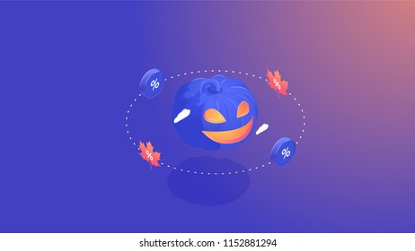 Can use for web banner, infographics, hero images. Flat isometric vector illustration isolated on colorful and white background.